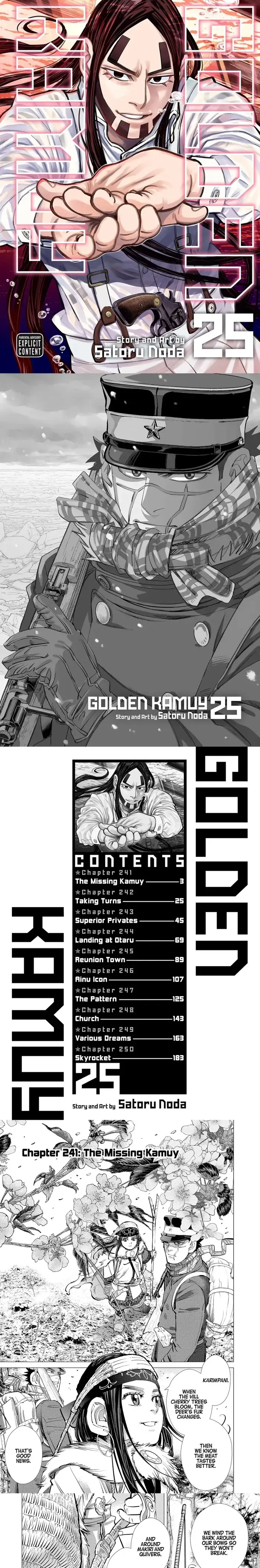 Golden Kamuy Chapter 241 image 1_optimized